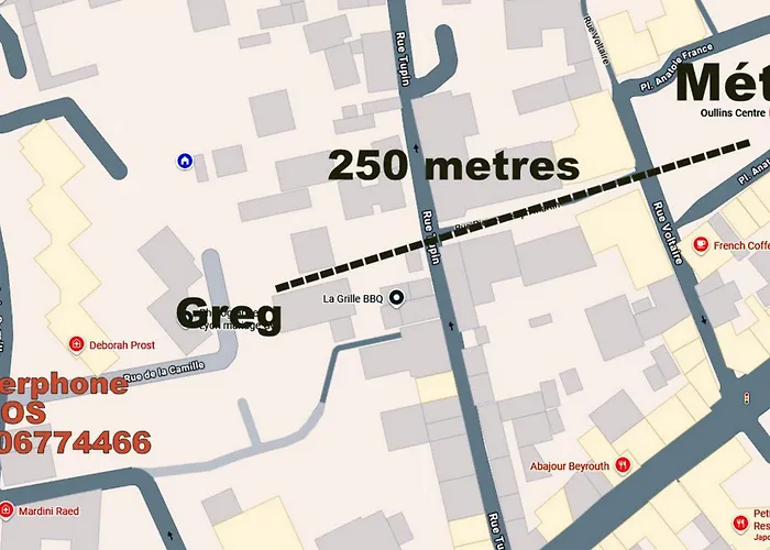 Chez Greg Metro Centre 홈스테이 *